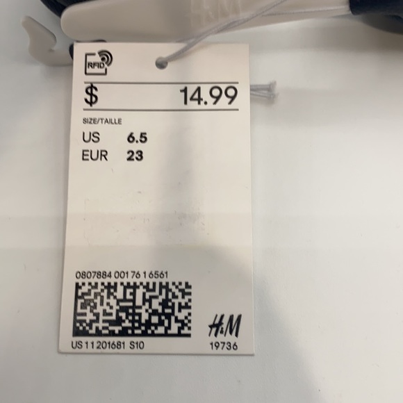 H&M KIDS FAUX LEATHER SANDALS - Picture 5 of 7